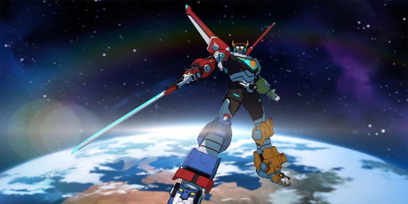 Though anime-influenced, Netflix's "Voltron" was American-made.