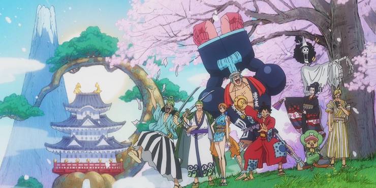One Piece Episode 909 The Straw Hat Crew Meets Time Traveling Ghosts