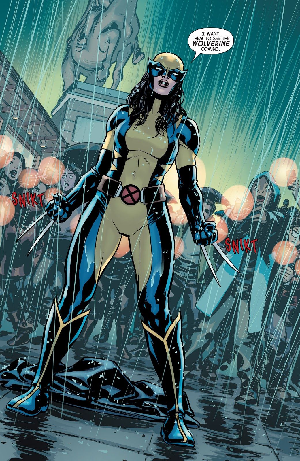 Laura became the new Wolverine