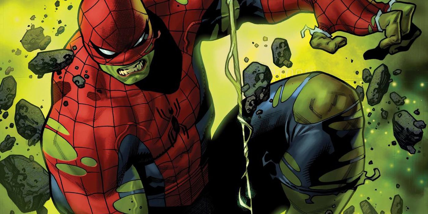 Spider Man Hulks Out For Immortal Hulk One Shot Comic