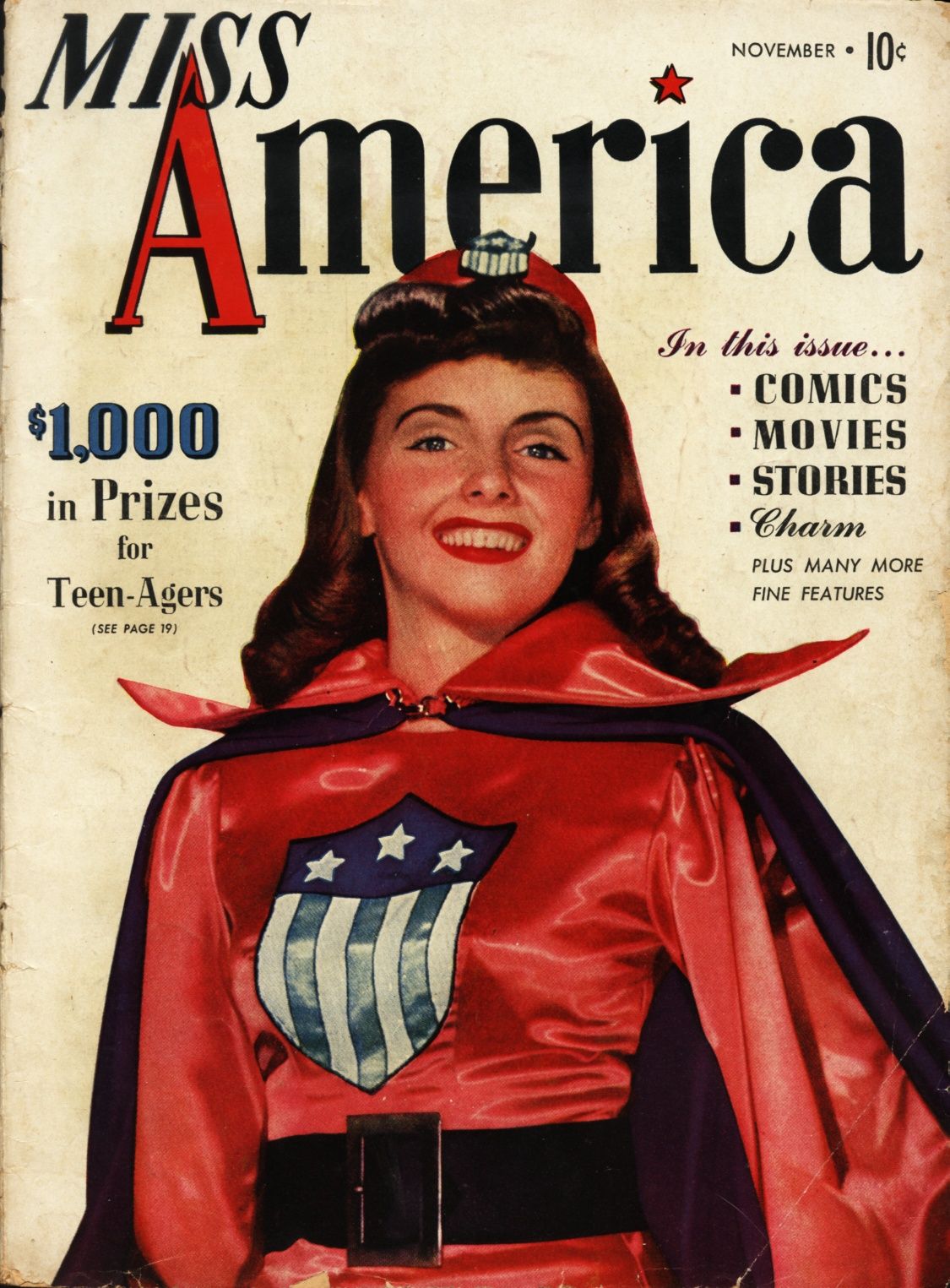 Miss America magazine cover