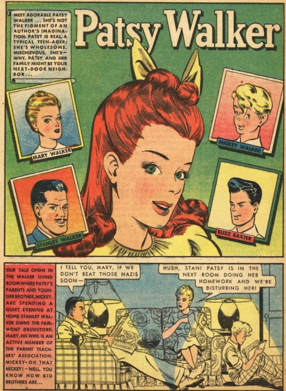 Patsy Walker made her debut