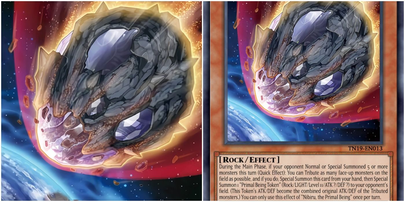 nibiru the primal being card art and text