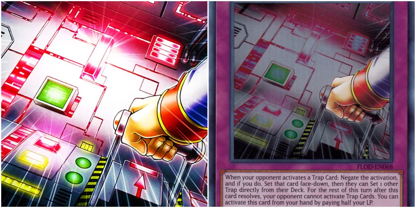 red reboot card art and text