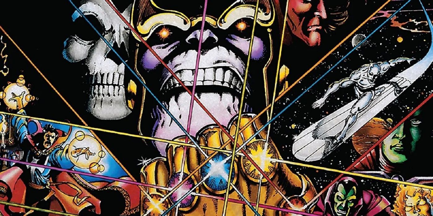 Thanos Infinity Gauntlet cover