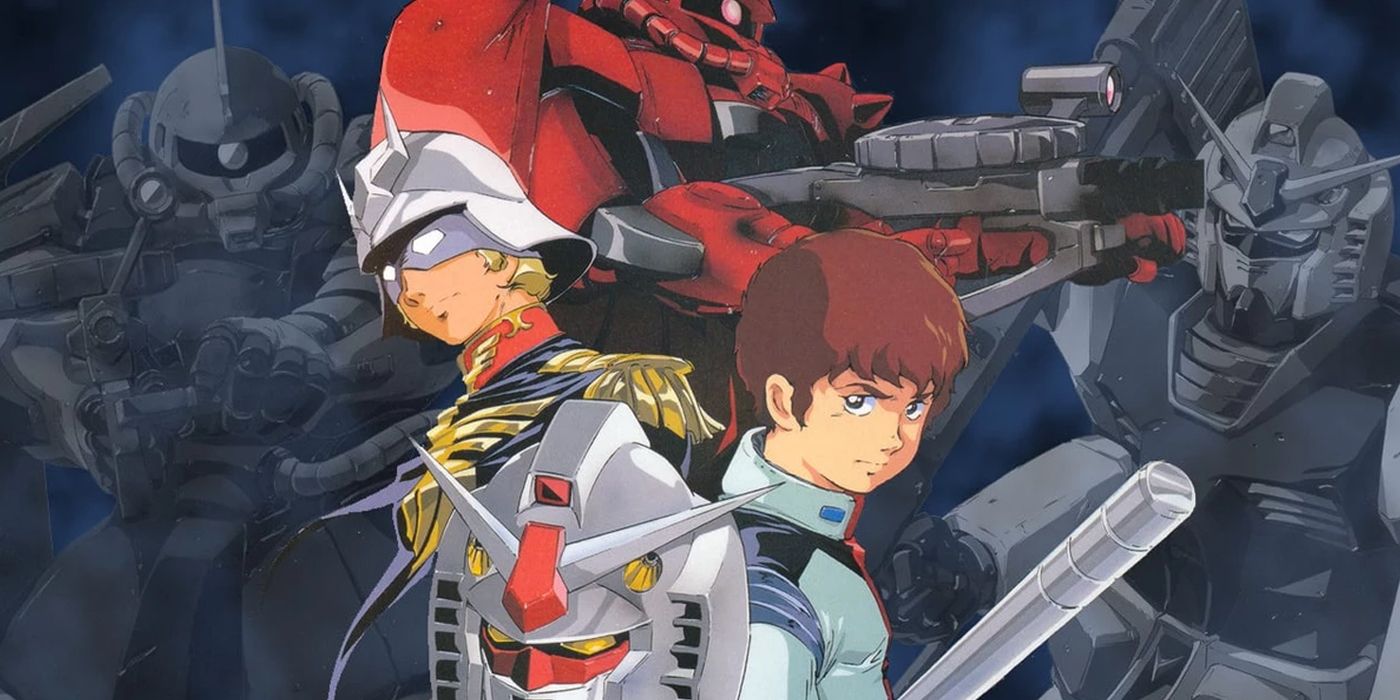 Amuro and Char from Mobile Suit Gundam 0079