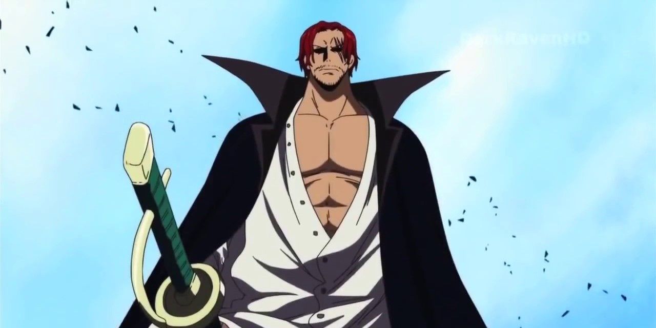 Shanks puts an end to the Summit War in One Piece's Marineford arc