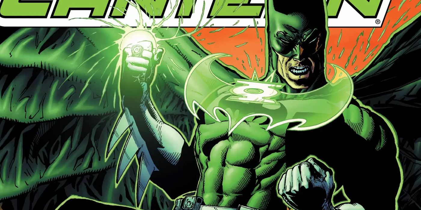 Batman With The Green Lantern Ring
