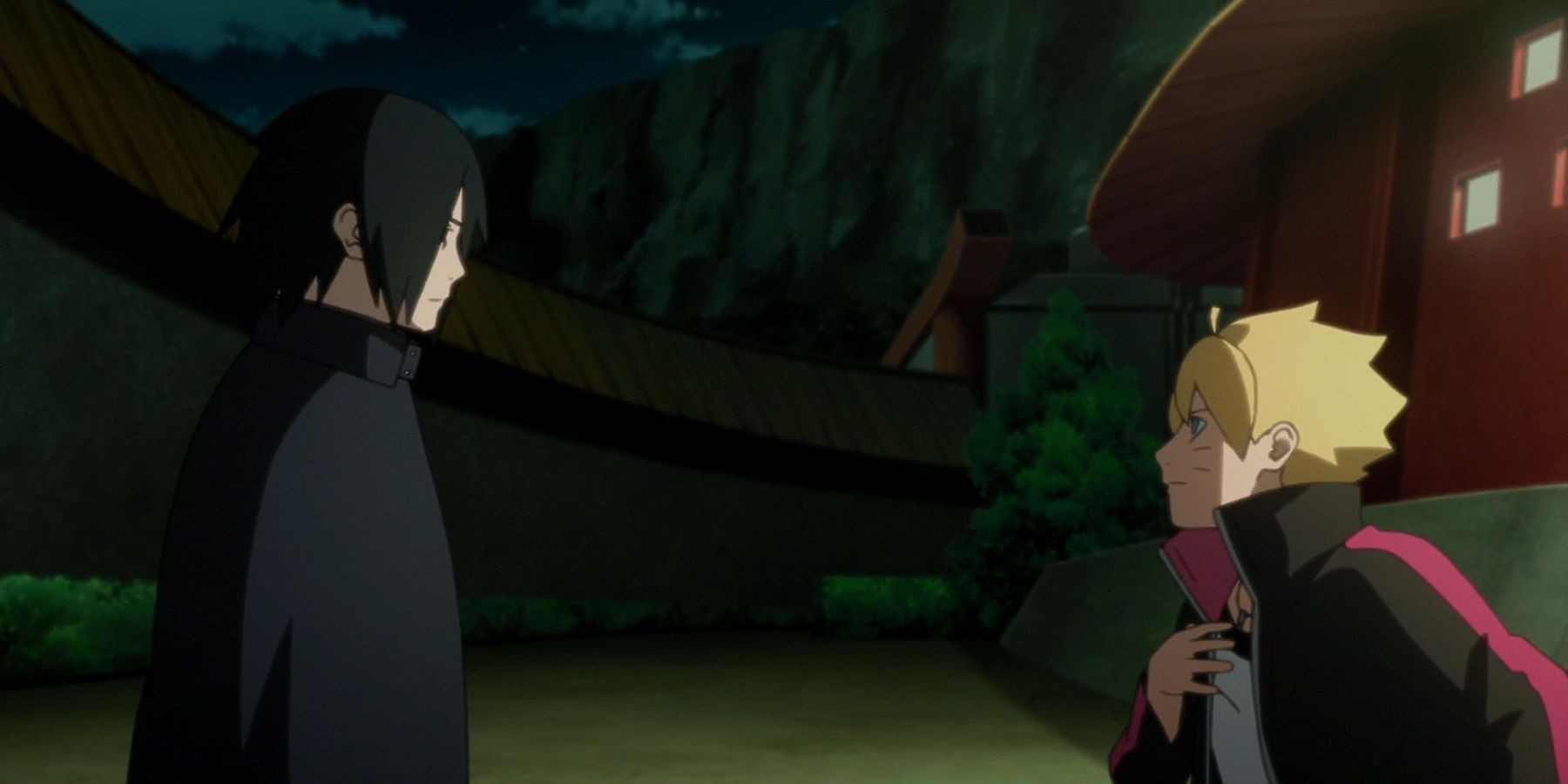 Boruto and Sasuke