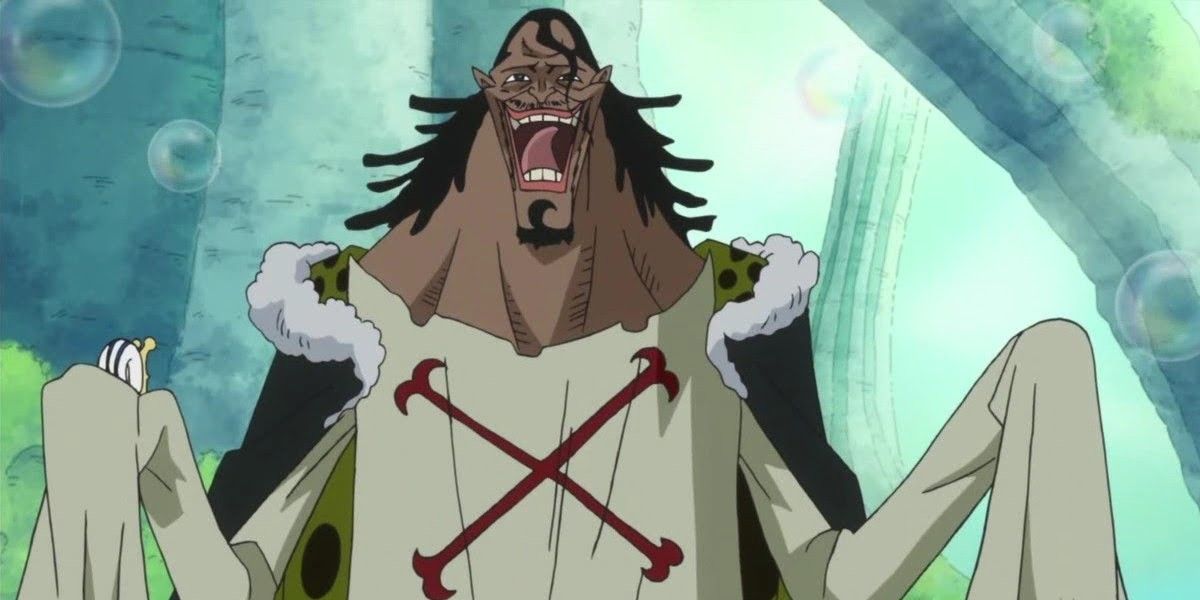 Caribou, the user of the Numa Numa no Mi, during the Return to Sabaody arc in One Piece
