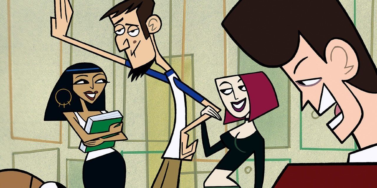 Clones of Cleopatra, Abraham Lincoln, Joan of Arc and JFK in Clone High