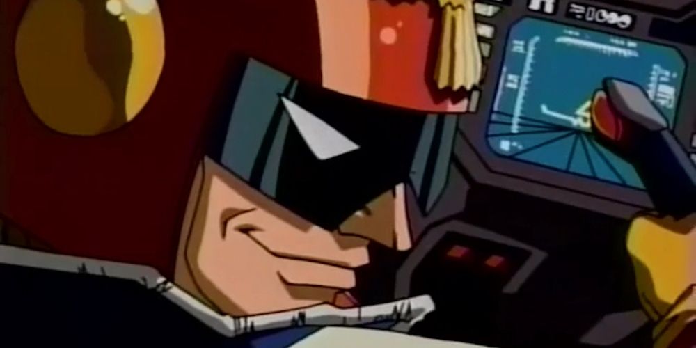 Anime F-Zero GP Legend Captain Falcon Driving