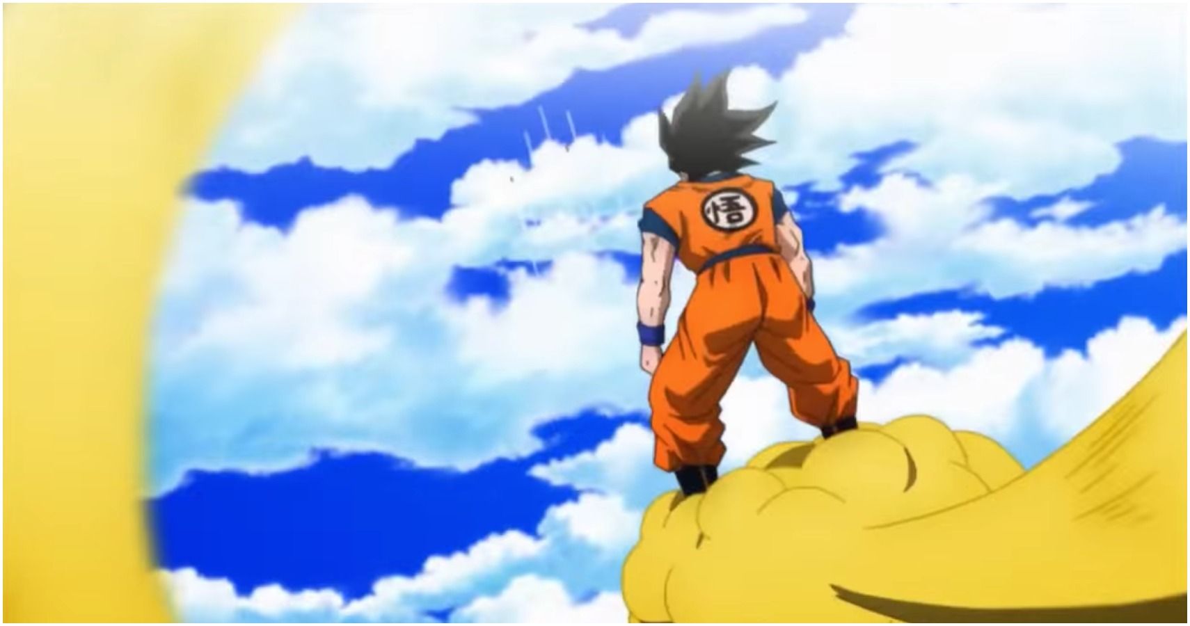 Goku on Nimbus, cloud, sky, Dragonball, flying, sunset, kakarot, reality,  anime HD wallpaper | Pxfuel