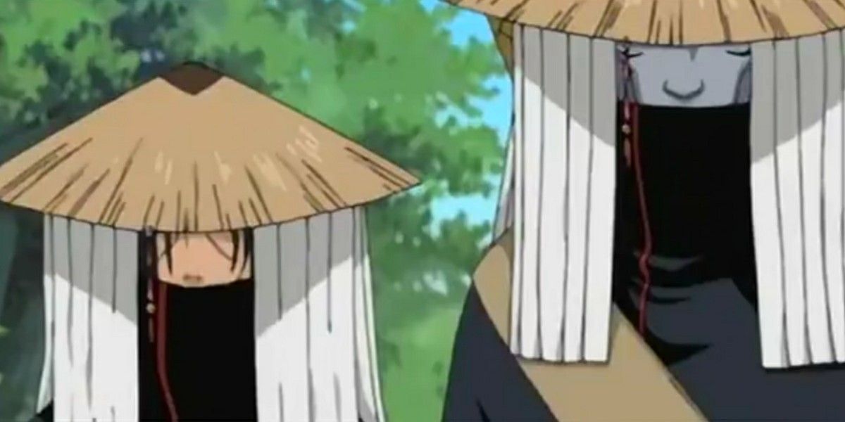 Itachi and Kisame in Naruto.