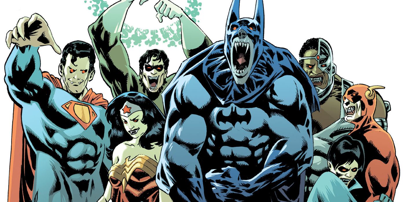 The vampiric Blood League from DC's Earth 43