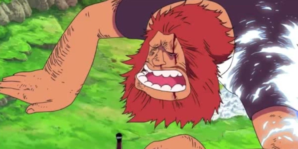 Jaguar about to die for Robin One Piece