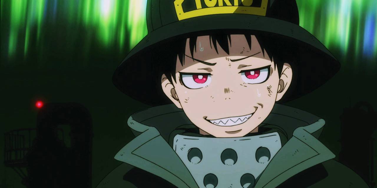 Anime nervous smile