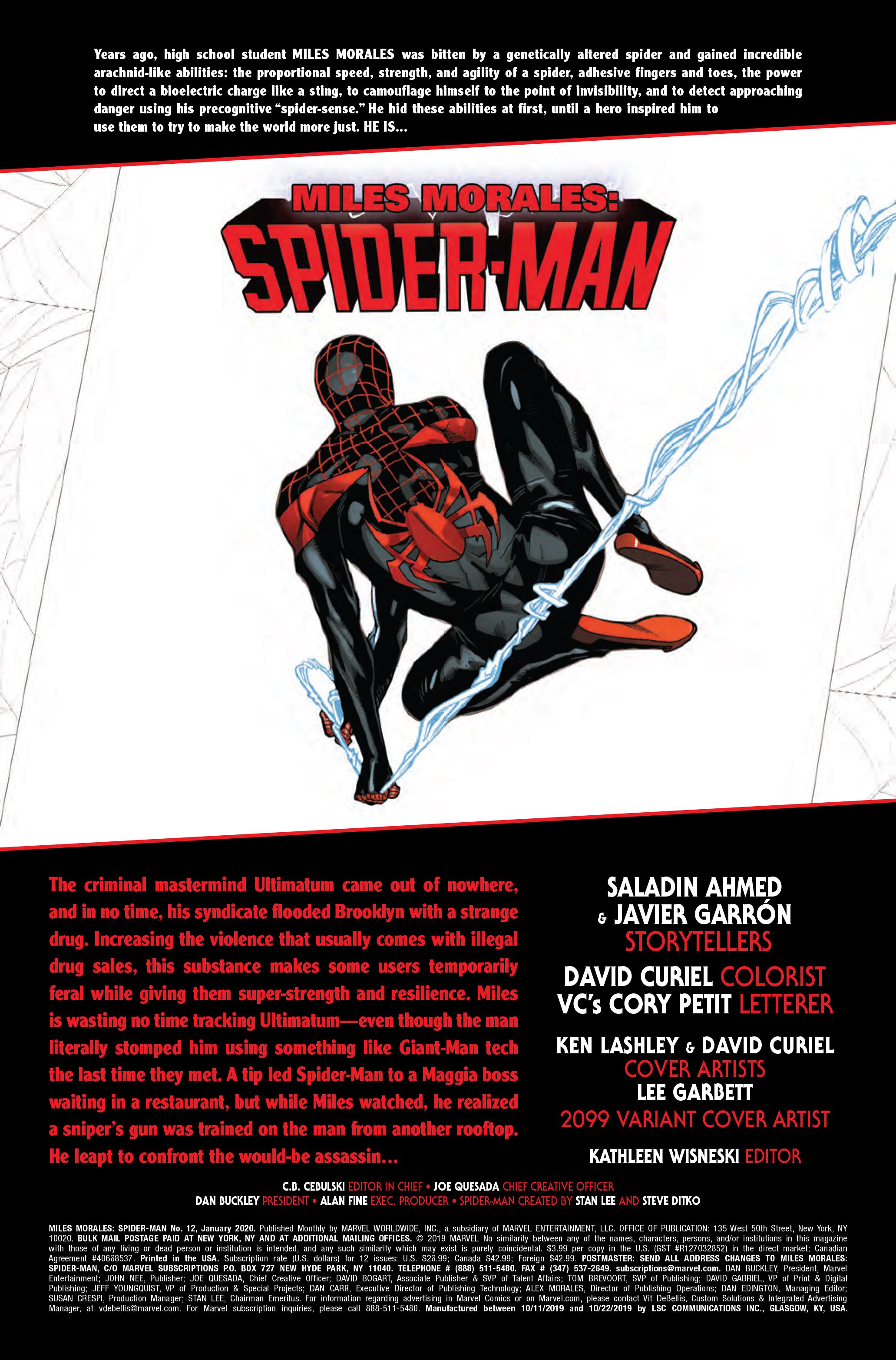 Miles Morales: Spider-Man #12 Reviews