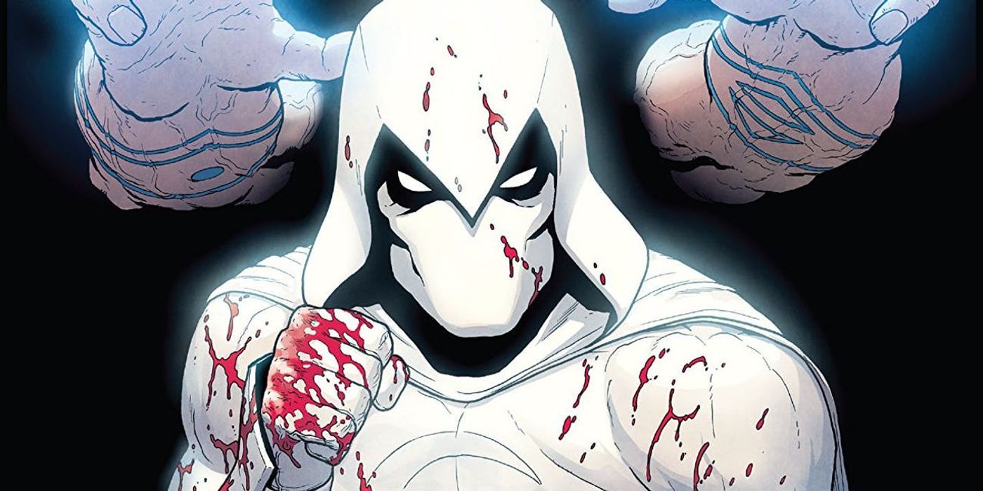 Marvel Comics' Moon Knight getting ready for a fight
