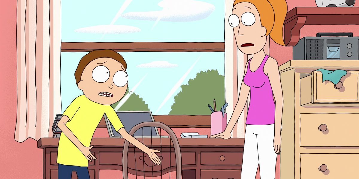 Morty and Summer from Rick and Morty