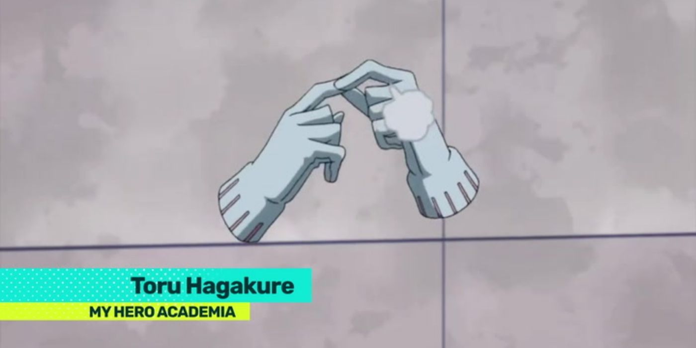 My Hero Academia Toru Hagakure Gloves