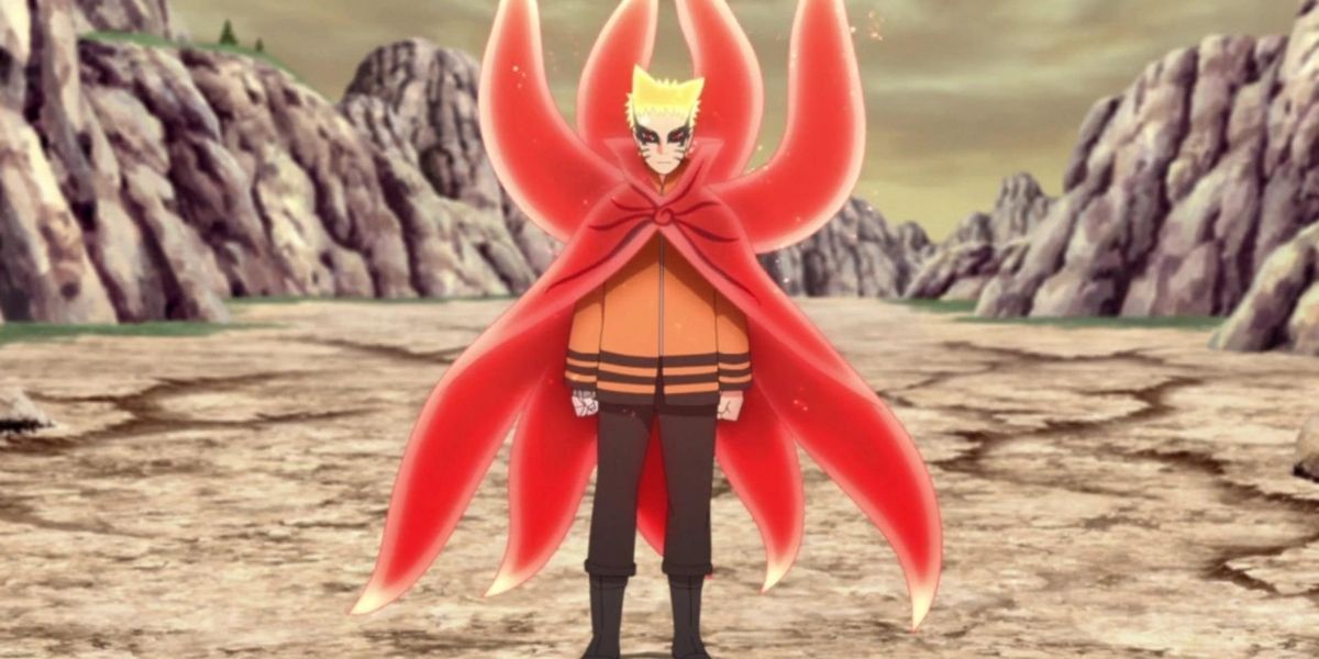 Naruto Uzumaki from Boruto: Naruto Next Generations in his Baryon Mode