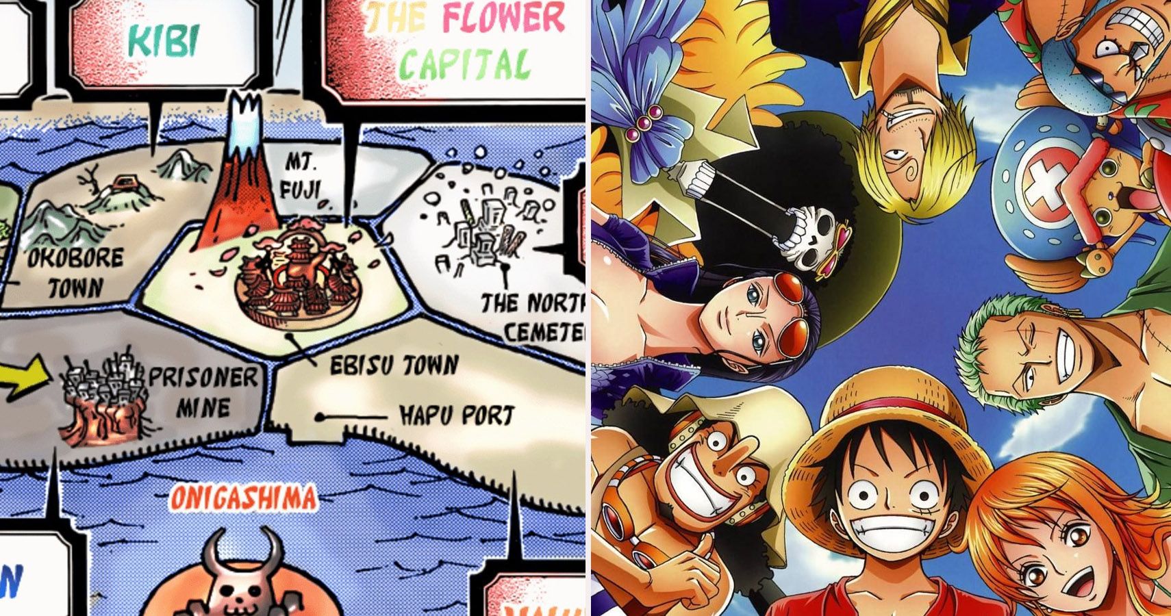 one piece map