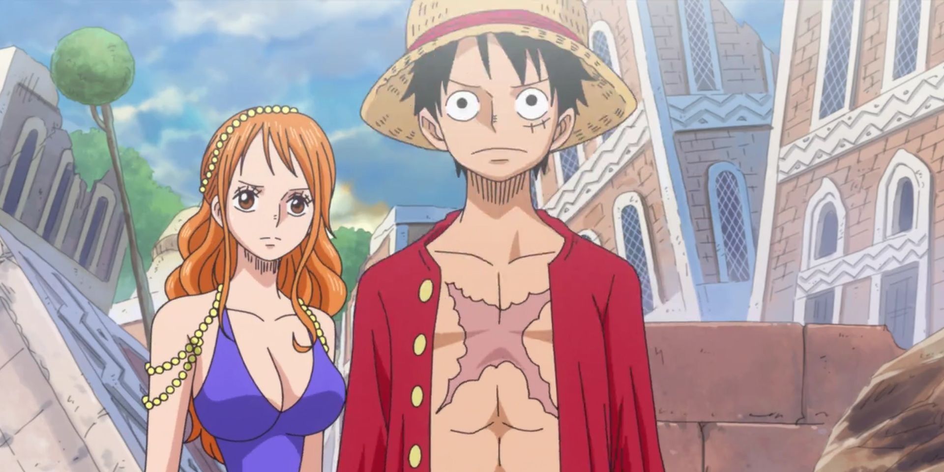 luffy with nami
