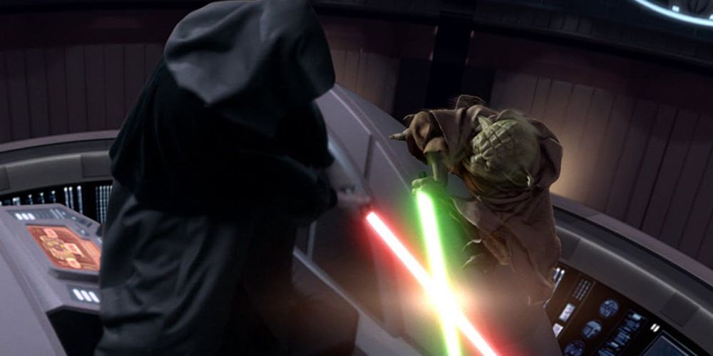 Palpatine versus Yoda