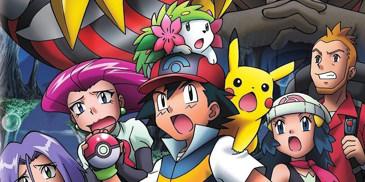 Ash and company are scared in Pokemon: Giratina and the Sky Warrior