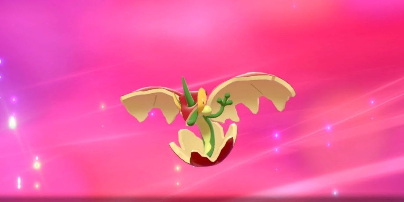 Pokemon Flapple spreading wings