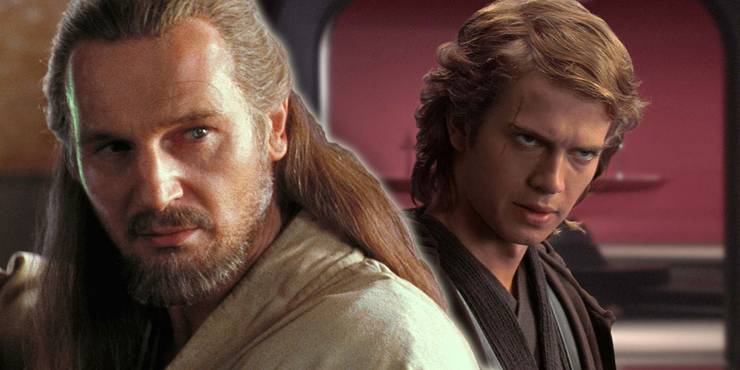 Qui-Gon Gin Anakin Skywalker Star Wars