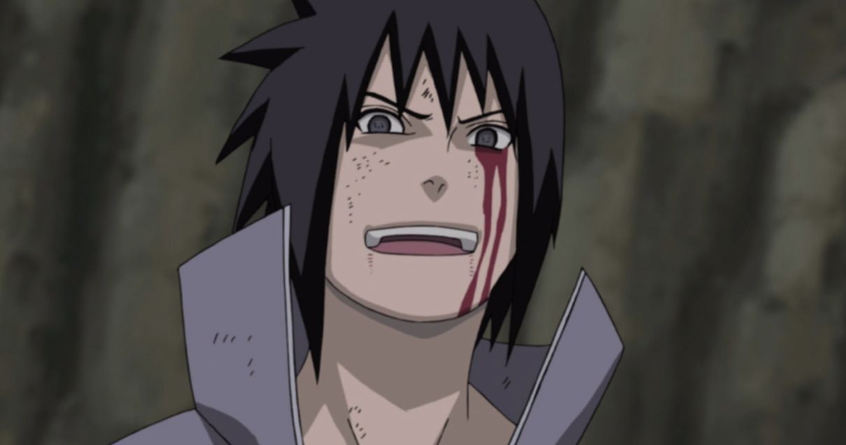 Sasuke Bloody Eye Laugh