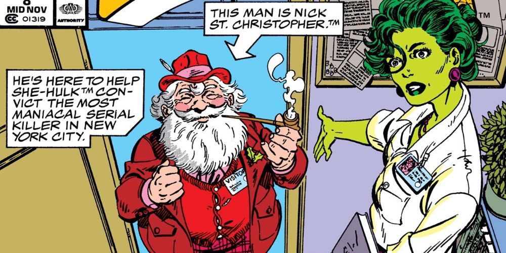 10 Weirdest Appearances Of Santa Claus In Comics 