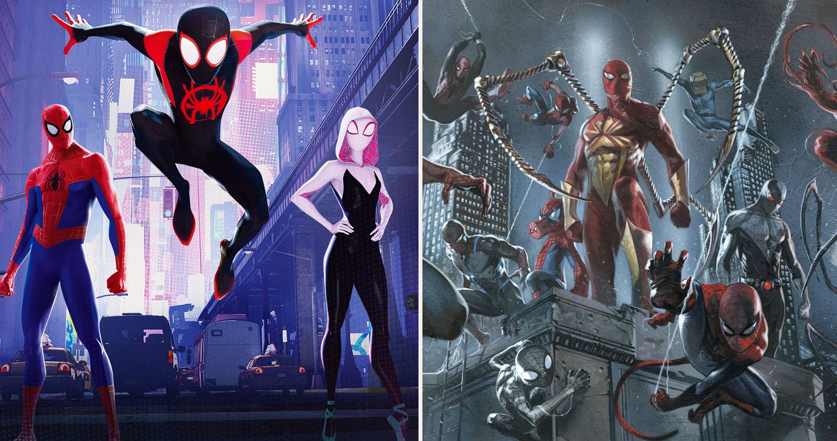 All 10 MCU Actors Featured In Spider-Verse 2