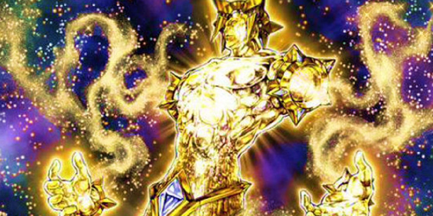 The Stardust Divinity card from Yu-Gi-Oh!