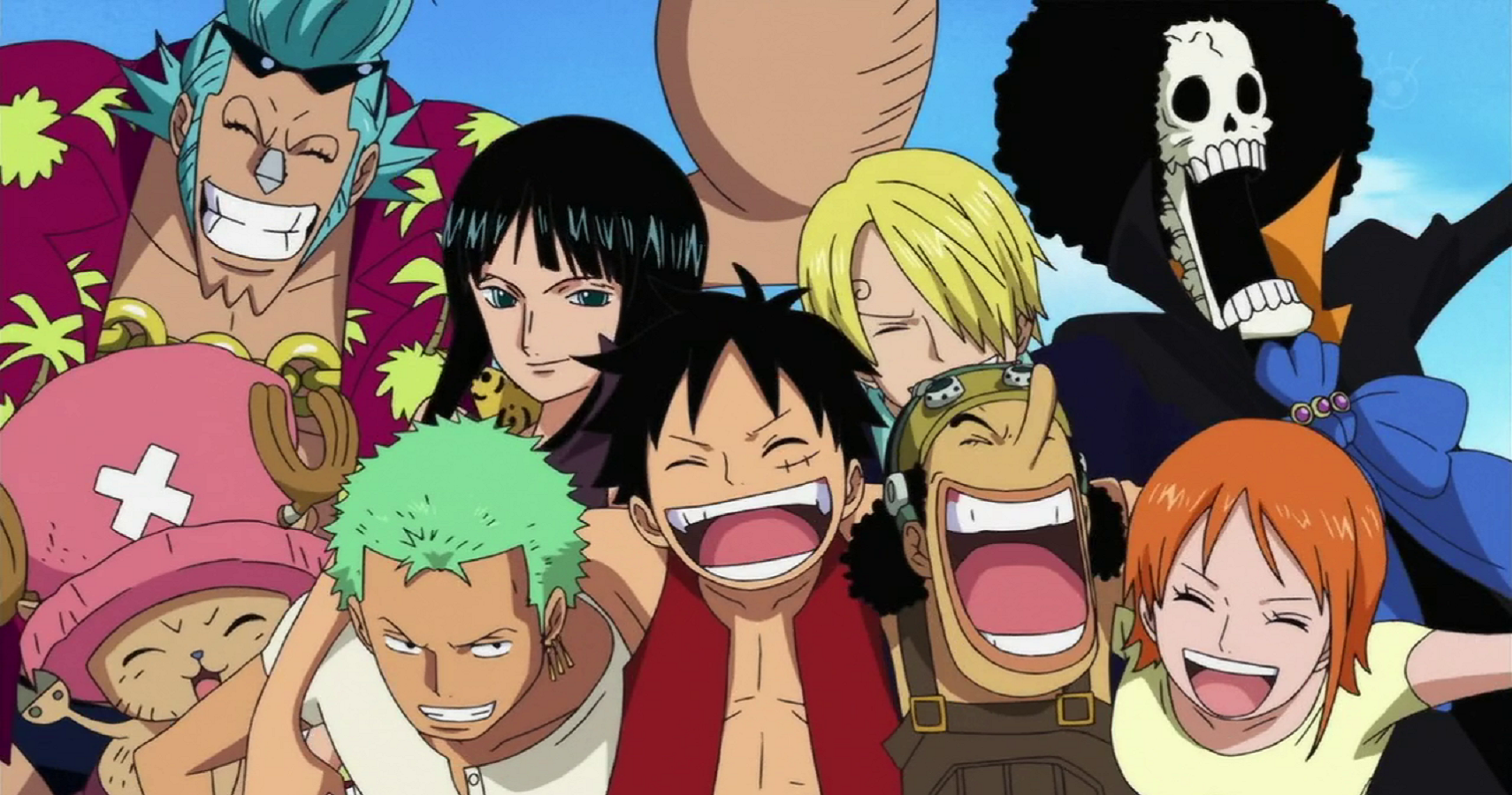 one piece luffy crew