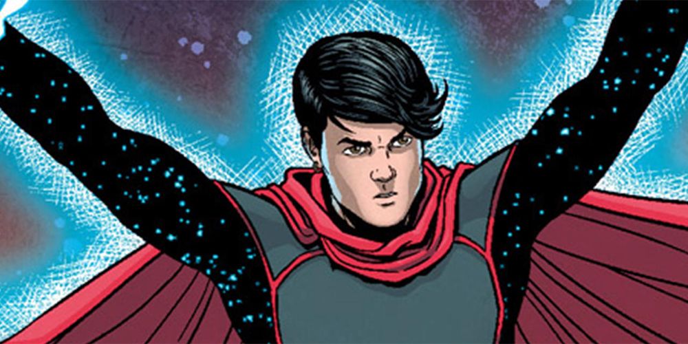 Wiccan showing his power in Marvel Comics