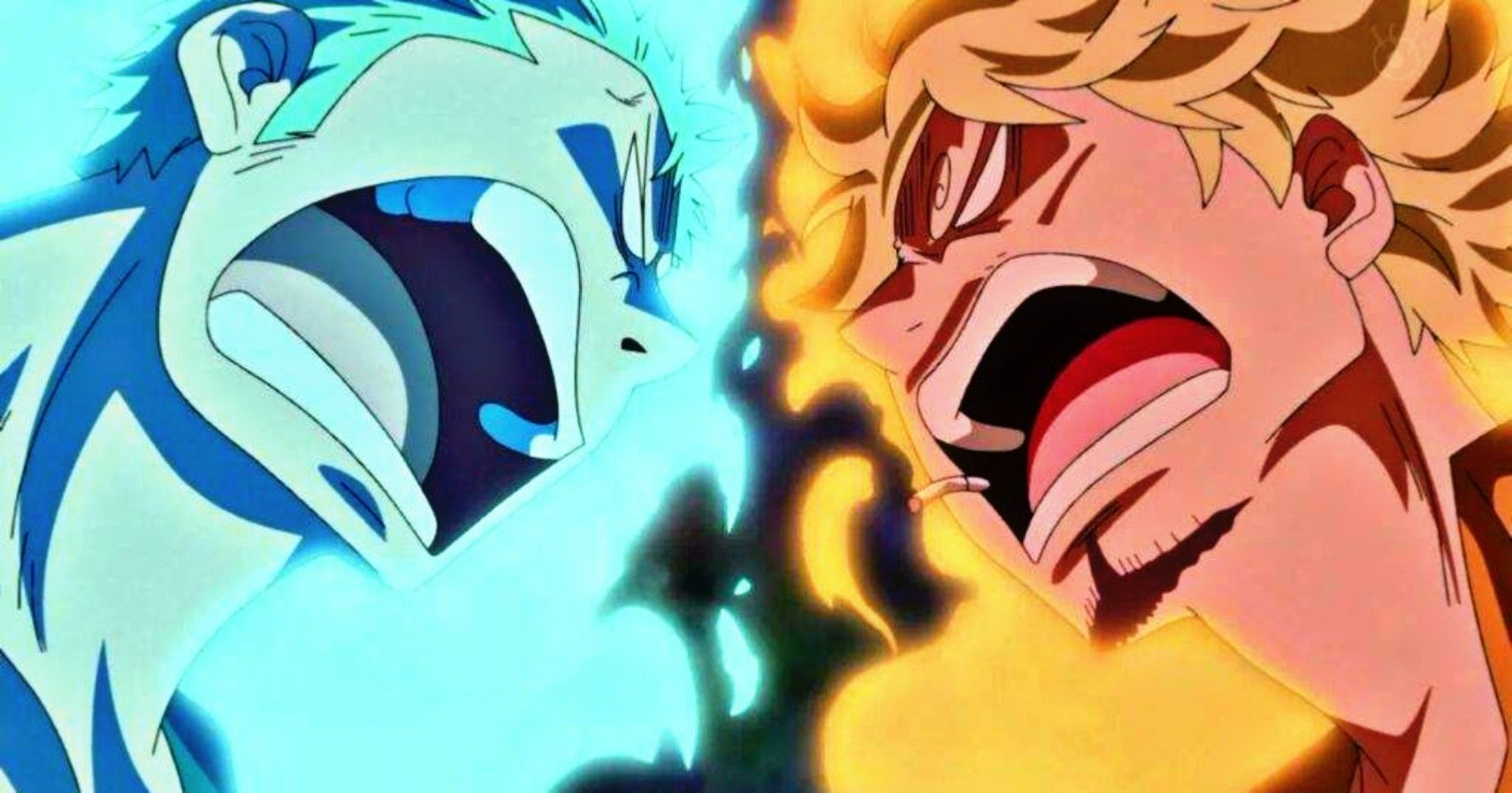 Sanji vs Zoro