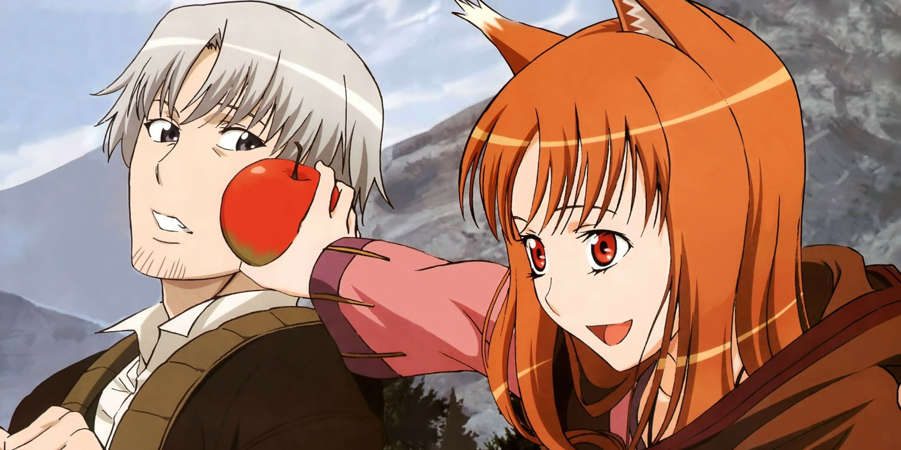 Kraft Lawrence and Holo from Spice and Wolf.
