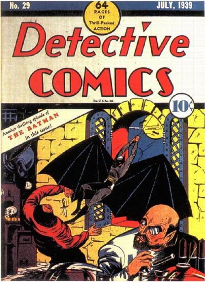 Detective Comics #29 comic cover - expensive and rare DC Comics