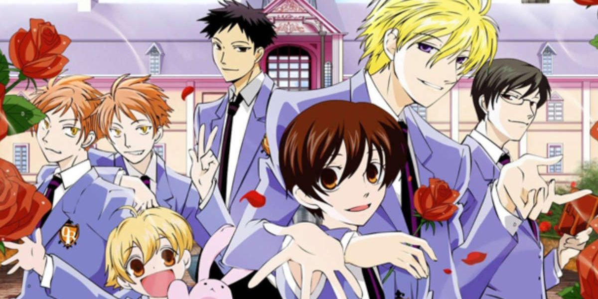 The cast of Ouran High School Host Club.