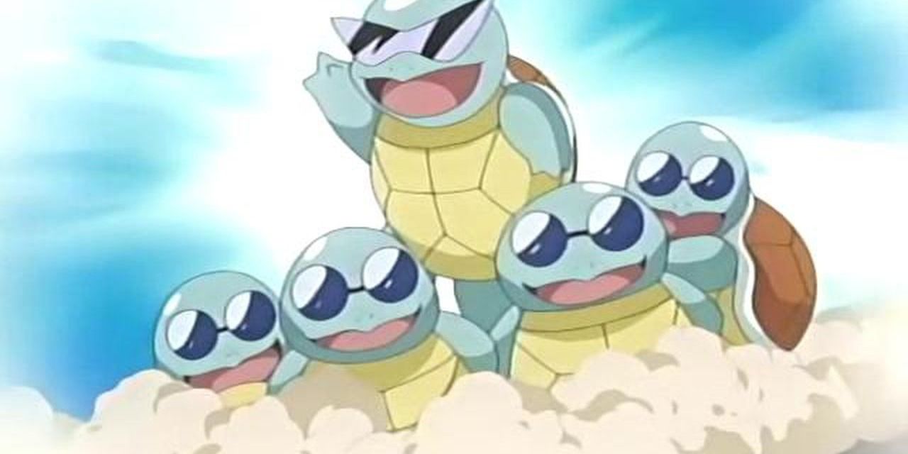 Squirtle and the Squirtle Squad in Pokemon