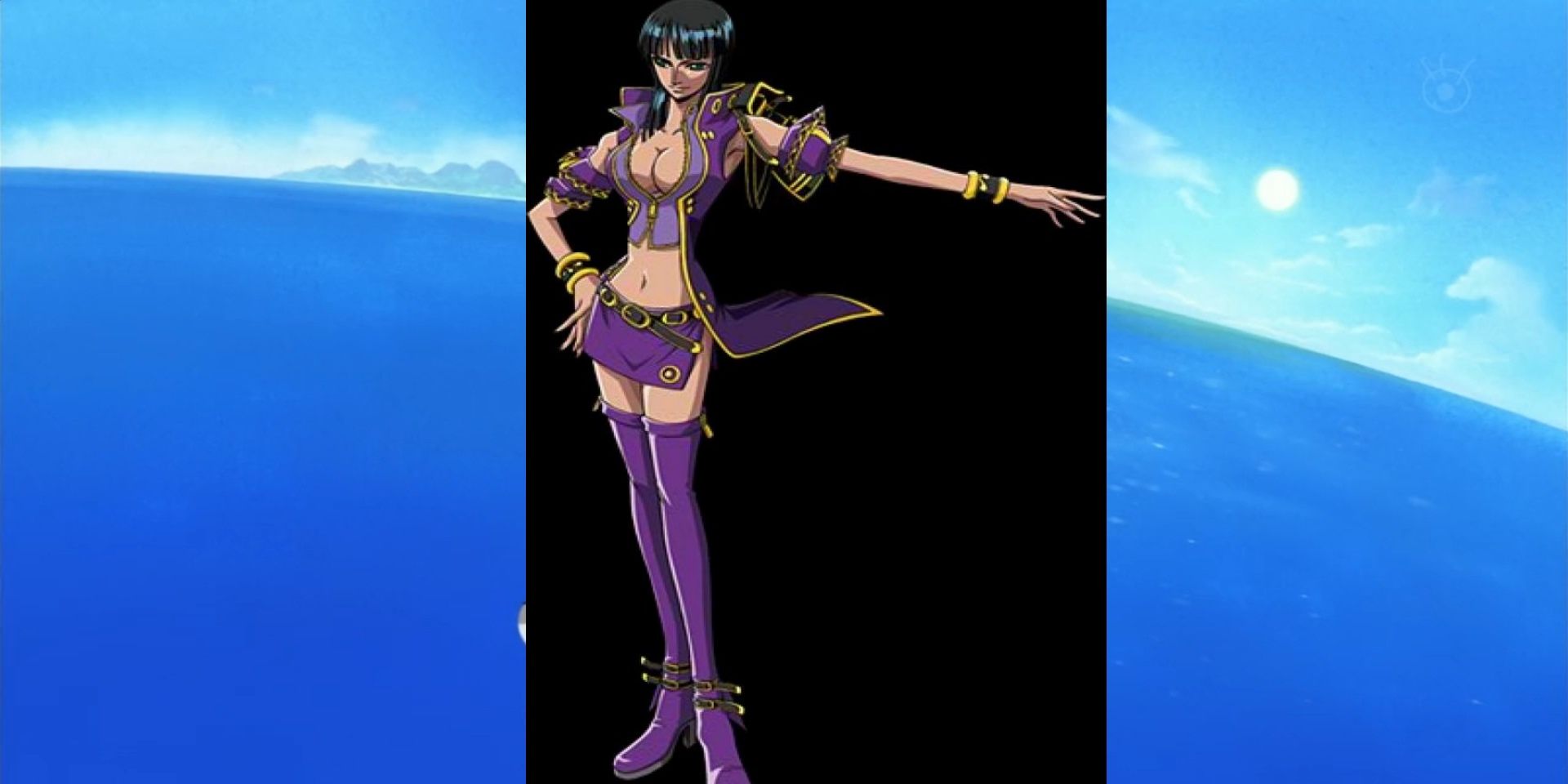 Nico Robin in her alternate outfit from One Piece: Unlimited Adventure