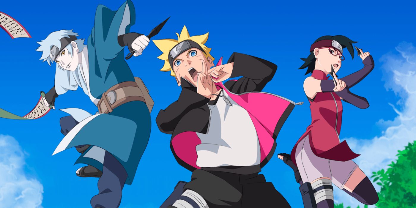 Bolt, Sarada & Mitsuki OFFICIAL Anime CHARACTER Designs BORUTO