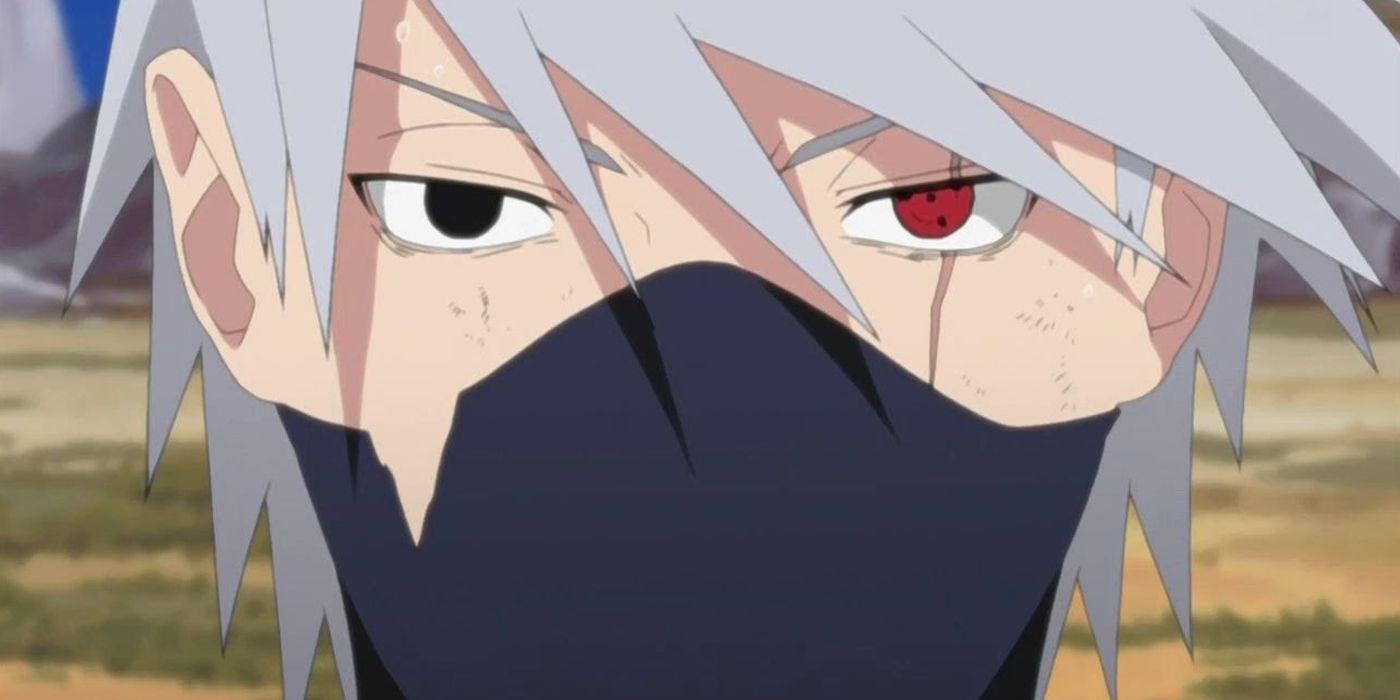 Ninja Hatake Kakashi Cosplay Mask For Sale at Miccostumes.com