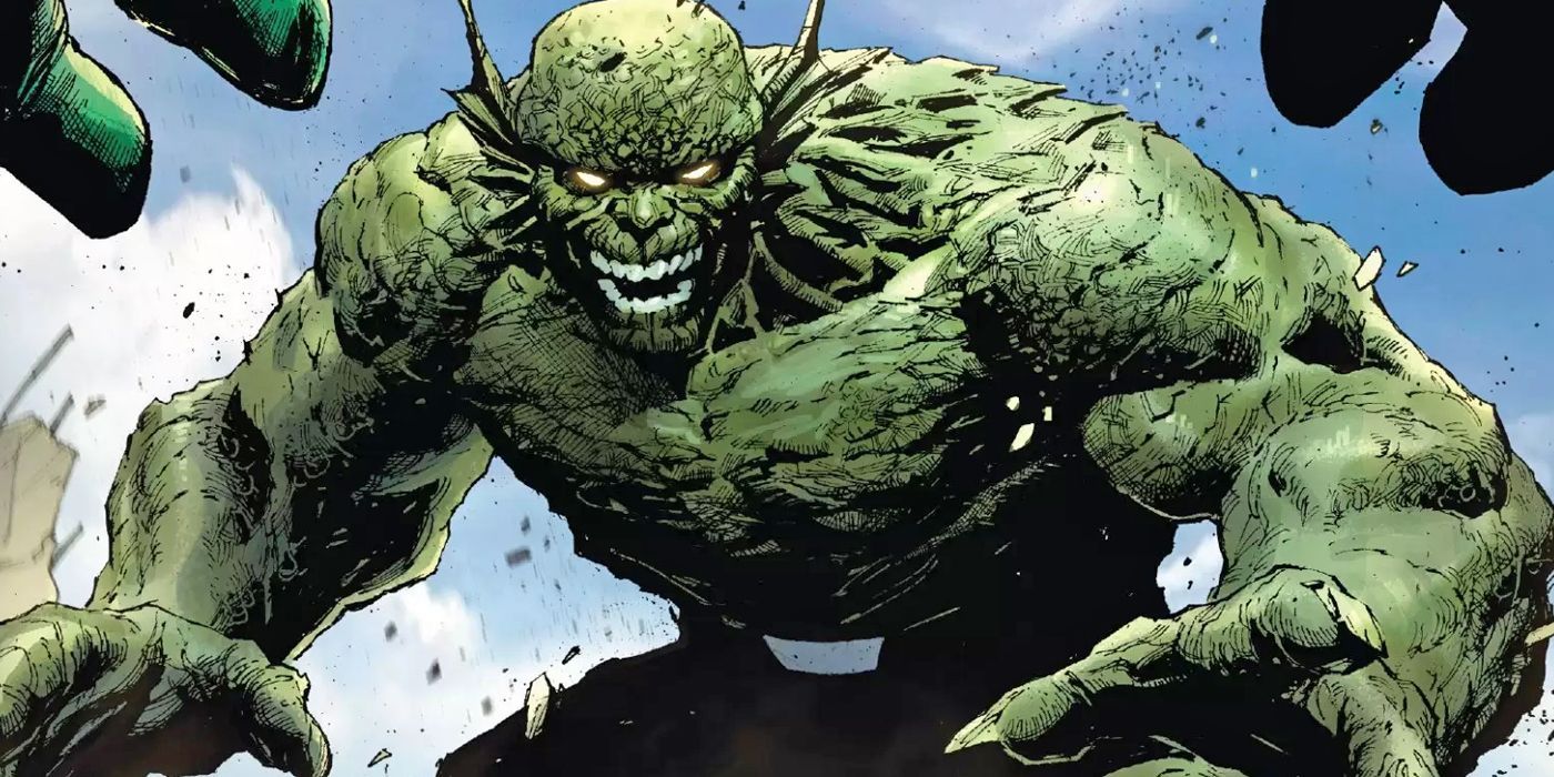 Marvel Comics Abomination Smiling And Ready To Fight