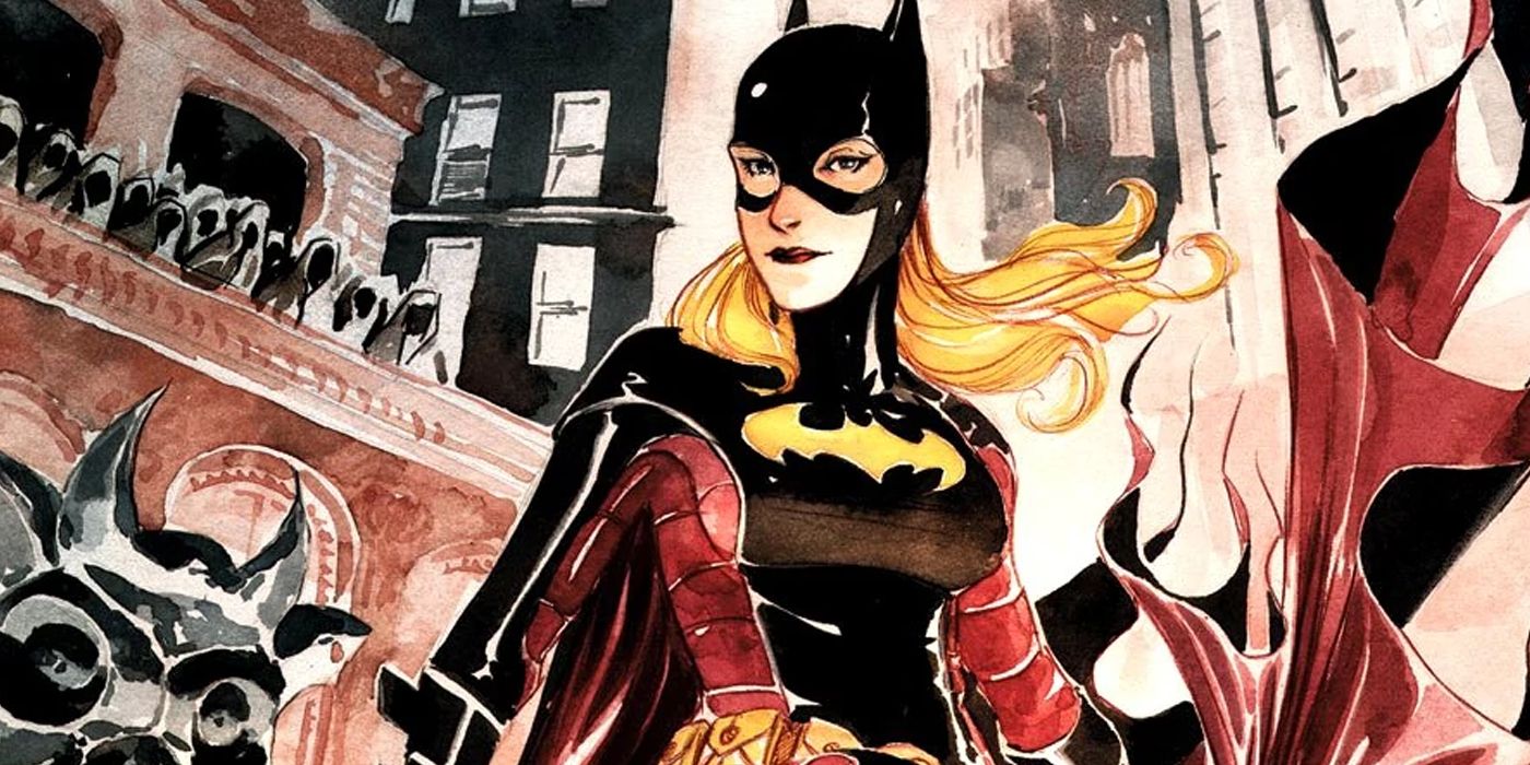 Stephanie Brown smiling as Batgirl from DC Comics