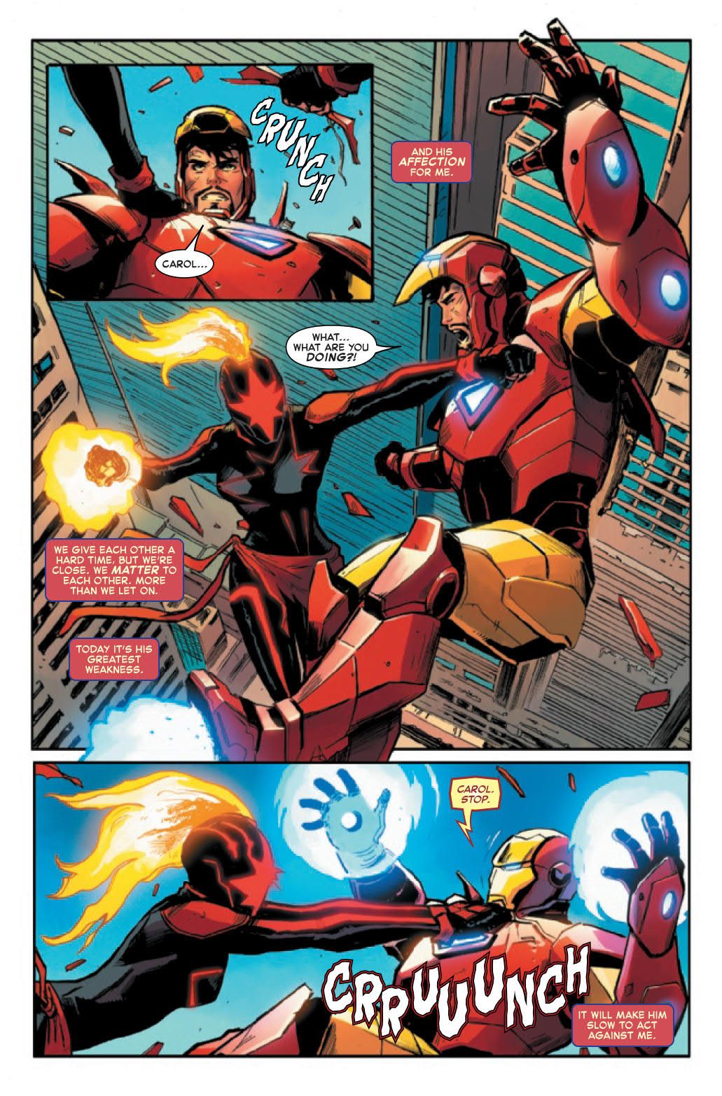 Captain Marvel Tries to Kill [REDACTED] in Issue #13 Preview