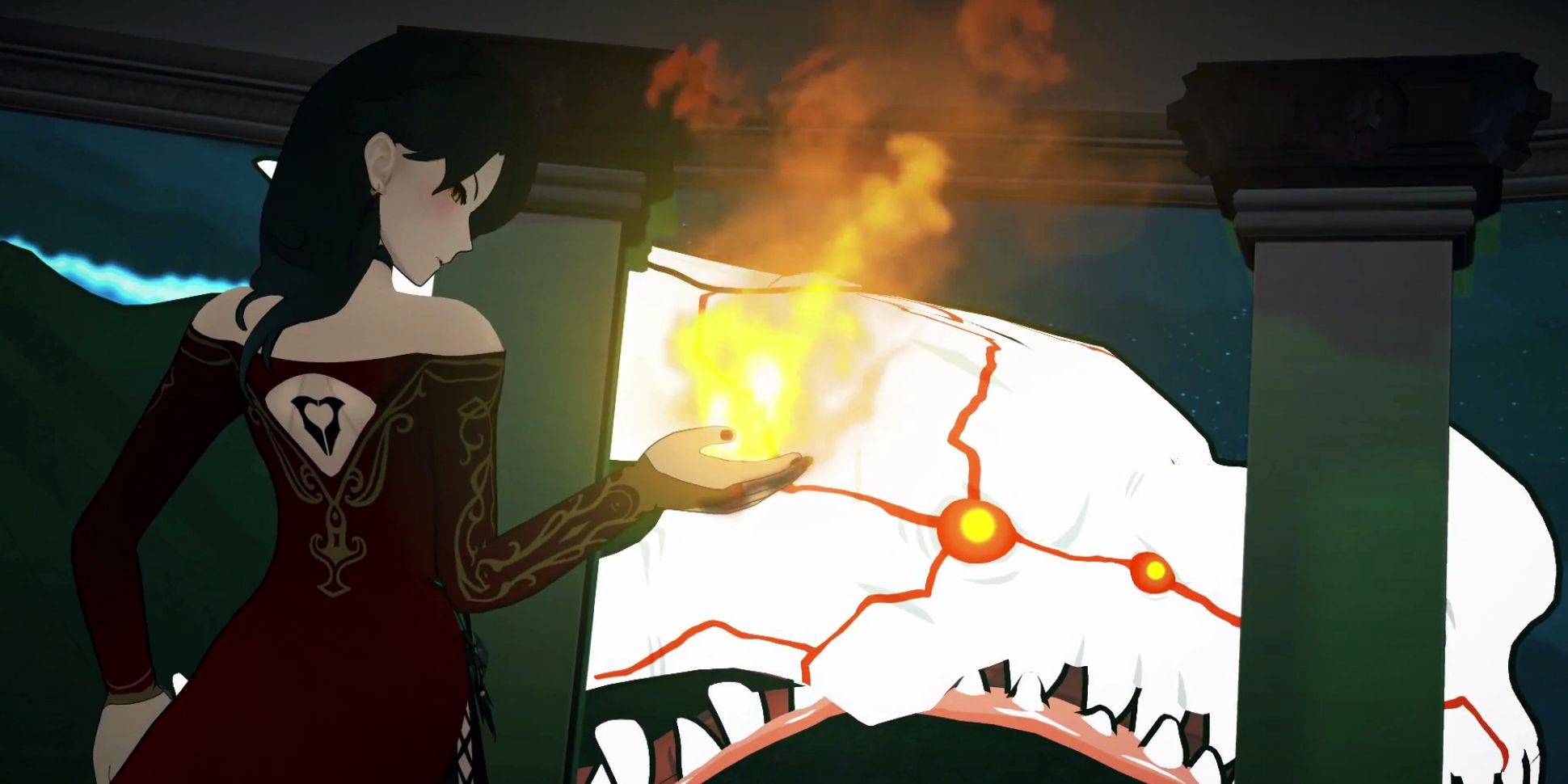 Cinder Fall In RWBY Volume 3 At The Fall Of Beacon
